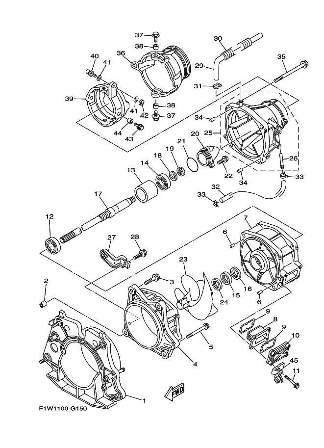 Used 60T-51190-00-94 RING,TRIM [Y1213-46]